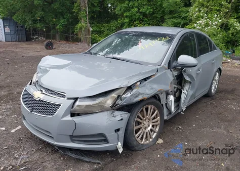 2012 Chevrolet Cruze Eco из США, поврежденный, VIN 1G1PJ5SC4C7157308